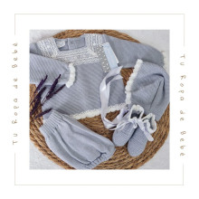 COLECCIÓN INVIERNO. Conjunto braguita PUNTILLA