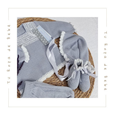 COLECCIÓN INVIERNO. Conjunto braguita PUNTILLA