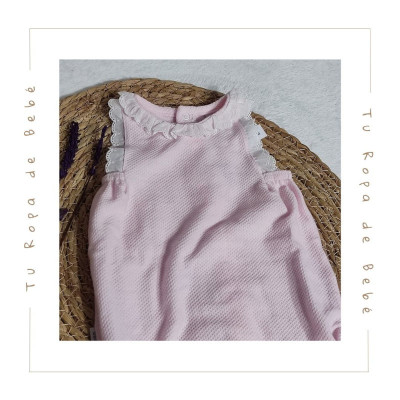 COLECCIÓN VERANO. Pelele Tirante Puntilla