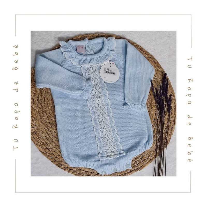 COLECCIÓN INVIERNO. Pelele punto PUNTILLA