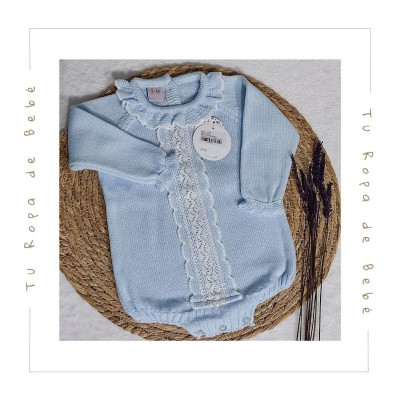 COLECCIÓN INVIERNO. Pelele punto PUNTILLA