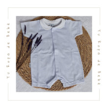 COLECCIÓN VERANO. Pijama corto bebé MIL RAYAS Babidu
