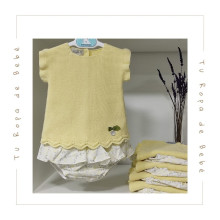 COLECCIÓN VERANO. Conjunto braguita bebé LIMONES Pangasa Baby.