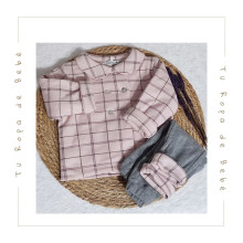 Chandal para bebé en dos colores. Marca Babidu. Temporada Invierno.