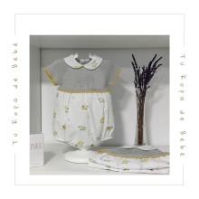 COLECCIÓN VERANO. Pelele bebé niño ELEFANTE Pangasa Baby