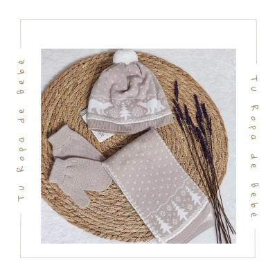 COLECCIÓN INVIERNO. Set OSOS POLARES Mac Ilusión