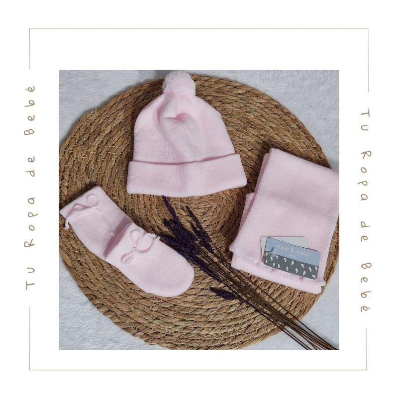 COLECCIÓN INVIERNO. Conjunto bufanda Mac Ilusión COLECCIÓN INVIERNO. Conjunto bufanda Mac Ilusión