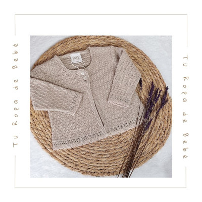 COLECCIÓN INVIERNO. Chaqueta bebé niña BAÚL Paz Rodríguez