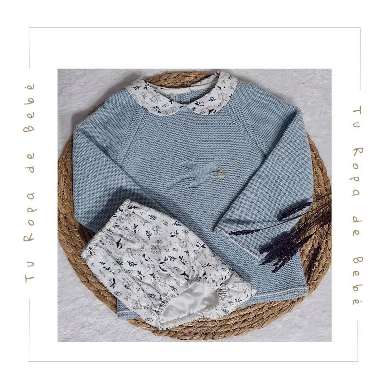 COLECCIÓN INVIERNO. Conjunto ranita CUCO BIRD Pangasa Baby
