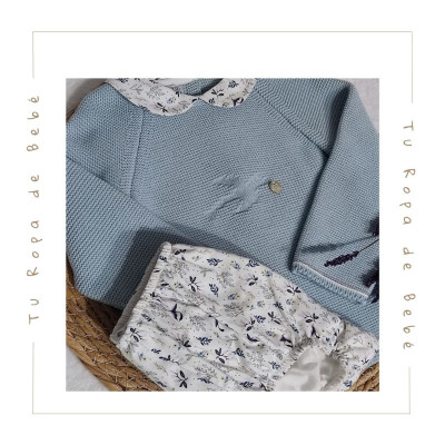 COLECCIÓN INVIERNO. Conjunto ranita CUCO BIRD Pangasa Baby