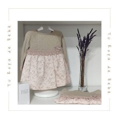 COLECCIÓN INVIERNO. Vestido bebé BAÚL Paz Rodríguez