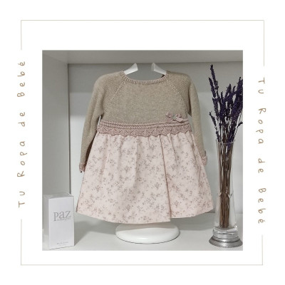 COLECCIÓN INVIERNO. Vestido bebé BAÚL Paz Rodríguez