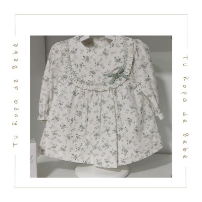 COLECCIÓN INVIERNO. Vestido bebé SALVIA Paz Rodríguez