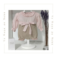 COLECCIÓN INVIERNO. Pelele bebé BAÚL Paz Rodríguez