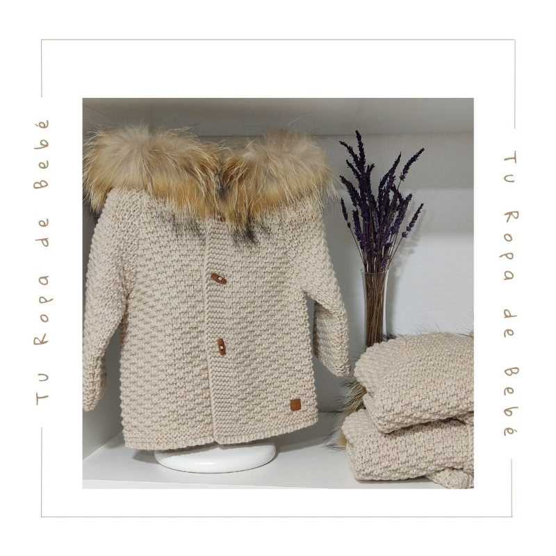 COLECCIÓN INVIERNO. Trenka bebé RECUERDO Paz Rodríguez