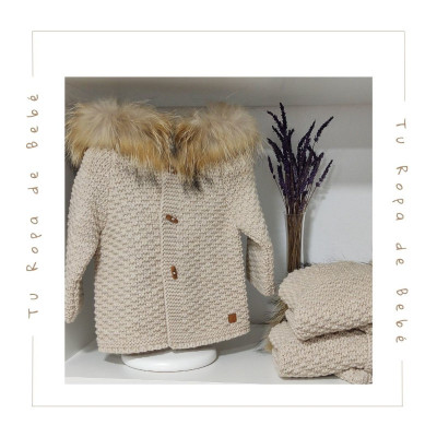 COLECCIÓN INVIERNO. Trenka bebé RECUERDO Paz Rodríguez