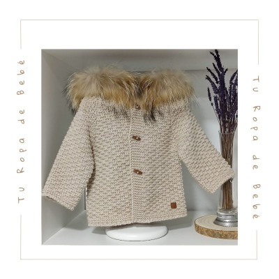 COLECCIÓN INVIERNO. Trenka bebé RECUERDO Paz Rodríguez