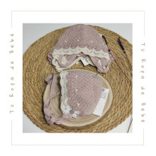 COLECCIÓN VERANO. Capota bebé niña PIO PIO Paz Rodríguez.
