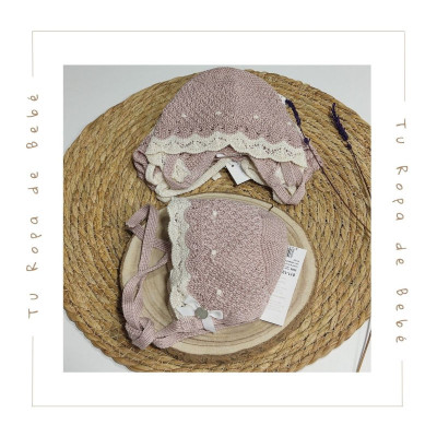 COLECCIÓN VERANO. Capota bebé niña PIO PIO Paz Rodríguez.