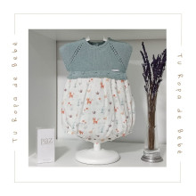 COLECCIÓN VERANO. Pelele bebé niño TIGRE Pangasa Baby