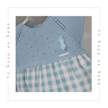 COLECCIÓN VERANO. Pelele bebé niño BLU LIBERTY Pangasa Baby