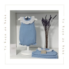 COLECCIÓN VERANO. Pelele bebé niña CEO Paz Rodríguez