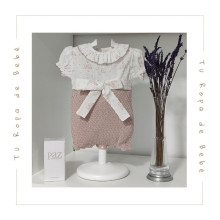 COLECCIÓN VERANO. Pelele bebé niña PIO PIO Paz Rodríguez