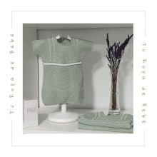 COLECCIÓN VERANO. Pelele bebé niño APERTA Paz Rodríguez