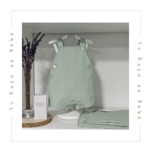 COLECCIÓN VERANO. Peto bebé niño APERTA Paz Rodríguez