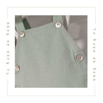 COLECCIÓN VERANO. Peto bebé niño APERTA Paz Rodríguez