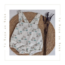 COLECCIÓN VERANO. Peto bebé niño JUNGLA Pangasa Baby