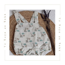 COLECCIÓN VERANO. Peto bebé niño JUNGLA Pangasa Baby