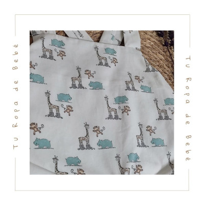 COLECCIÓN VERANO. Peto bebé niño JUNGLA Pangasa Baby