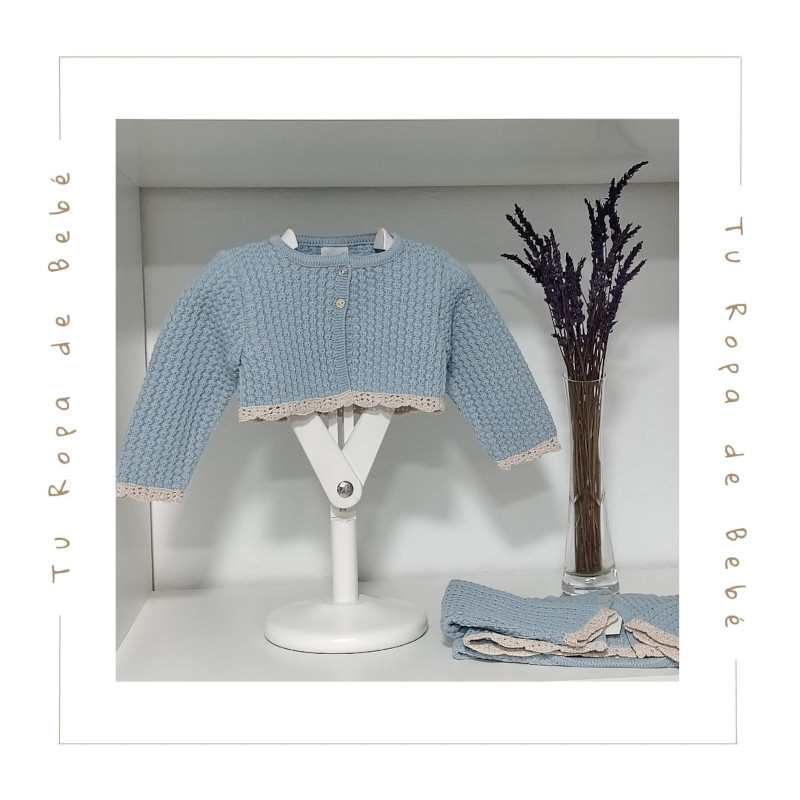 COLECCIÓN INVIERNO. Chaqueta corta bebé SOÑO Paz Rodríguez