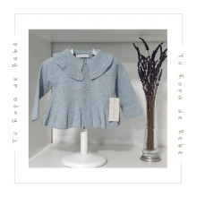 COLECCIÓN INVIERNO. Chaqueta larga bebé niña AZUR Martín Aranda