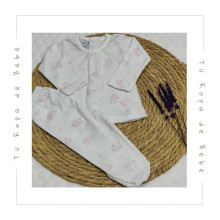 COLECCIÓN VERANO. Set de nacimiento bebé niña WHALE Babidu