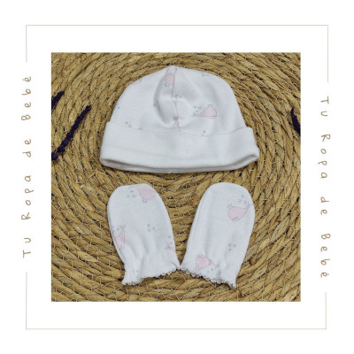 COLECCIÓN VERANO. Set de nacimiento bebé niña WHALE Babidu