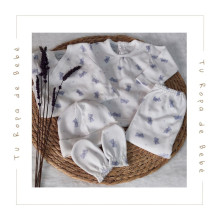 COLECCIÓN INVIERNO. Set de nacimiento bebé PERRITOS Babidu