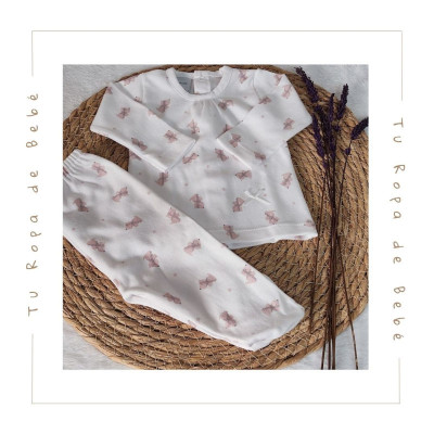 COLECCIÓN INVIERNO. Set de nacimiento bebé PERRITOS Babidu