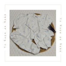 COLECCIÓN INVIERNO. Set de nacimiento bebé NUBES Babidu