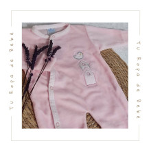 COLECCIÓN INVIERNO. Pijama largo bebé NIDOS Sardón