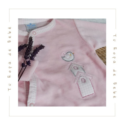 COLECCIÓN INVIERNO. Pijama largo bebé NIDOS Sardón