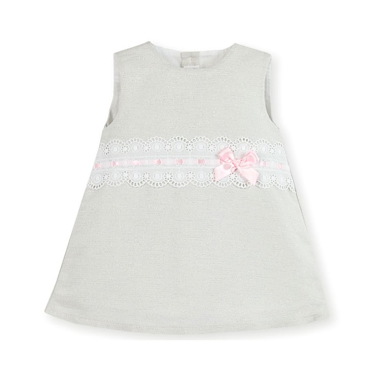 COLECCIÓN VERANO. Vestido SKY PURPURINA Tira Bordada