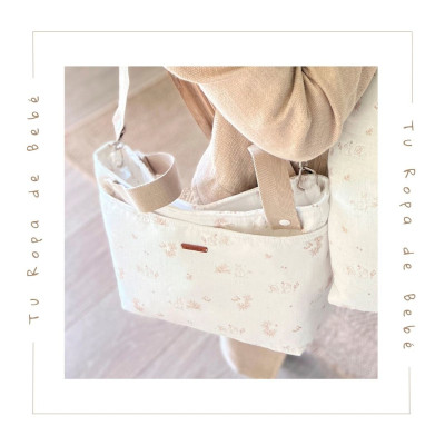 NUEVA COLECCIÓN. Bolso coche-talega Midi bebé TELMA Uzturre