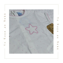 COLECCIÓN VERANO. Pijama corto bebé ESTRELLA Sardón