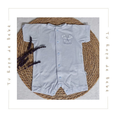 COLECCIÓN VERANO. Pijama tencel bebé RATONES Cambrass