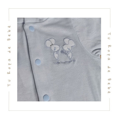 COLECCIÓN VERANO. Pijama tencel bebé RATONES Cambrass