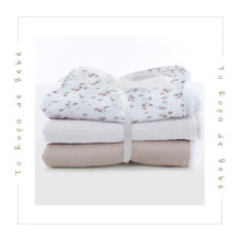 NUEVA COLECCIÓN. Pack salva babitas bebé INES Uzturre