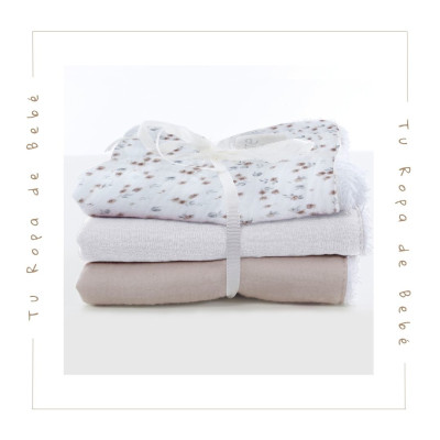 NUEVA COLECCIÓN. Pack salva babitas bebé INES Uzturre