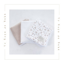 NUEVA COLECCIÓN. Pack salva babitas bebé INES Uzturre